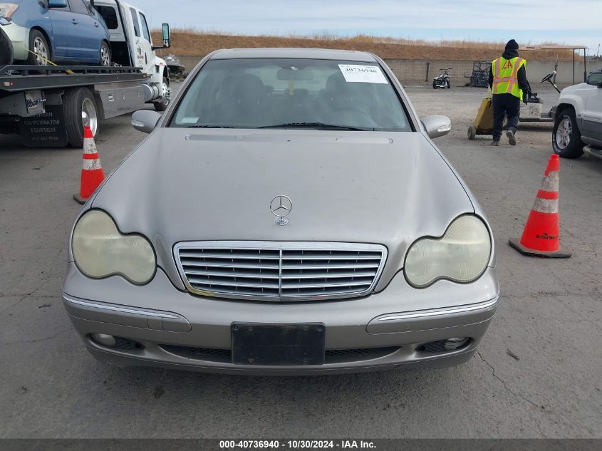 2003 Mercedes-Benz C 320 Sport VIN: WDBRF64JX3F305565 Lot: 40736940