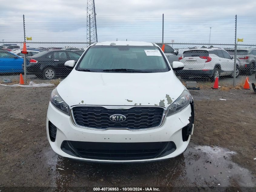 2019 Kia Sorento 3.3L Lx VIN: 5XYPGDA51KG502038 Lot: 40736953