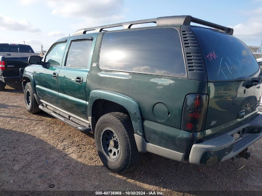 2003 Chevrolet Suburban 1500 Z71 VIN: 3GNFK16Z43G202265 Lot: 40736969