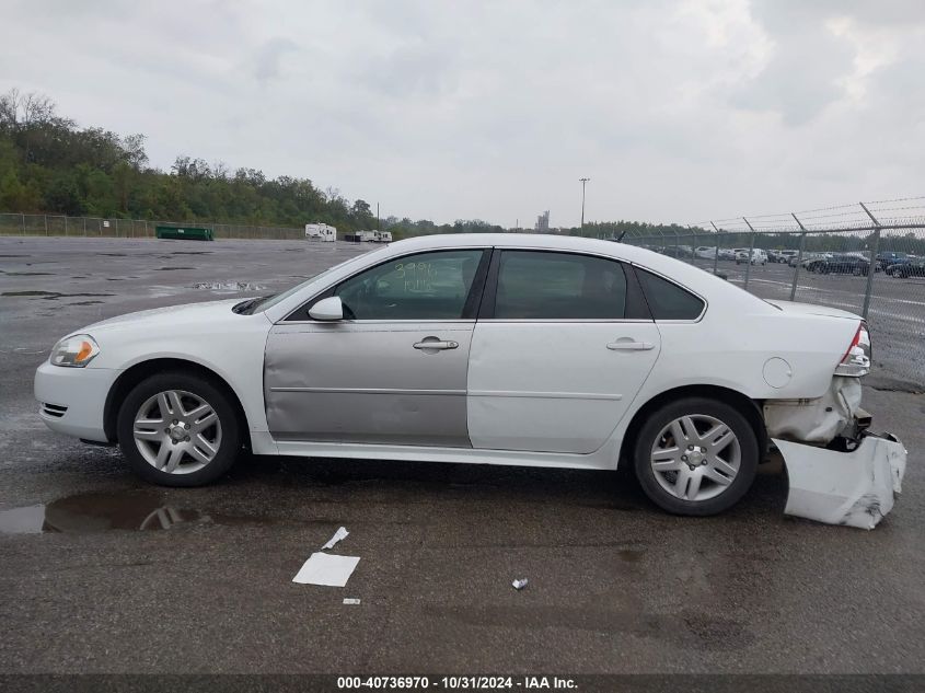 2016 Chevrolet Impala Limited Lt VIN: 2G1WB5E30G1167213 Lot: 40736970