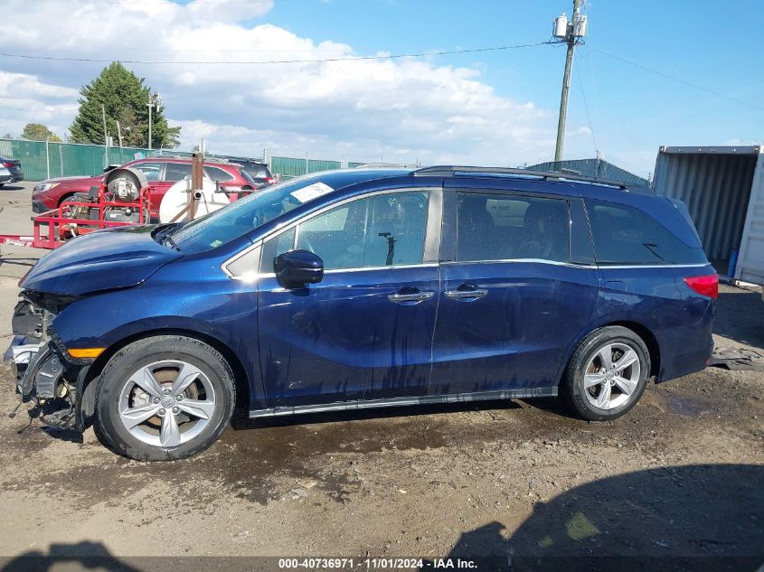 2018 Honda Odyssey Ex VIN: 5FNRL6H54JB046225 Lot: 40736971