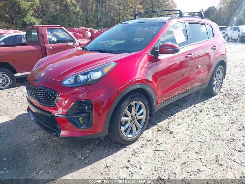 2022 Kia Sportage Nightfall Edition VIN: KNDP63AC8N7980745 Lot: 40736973