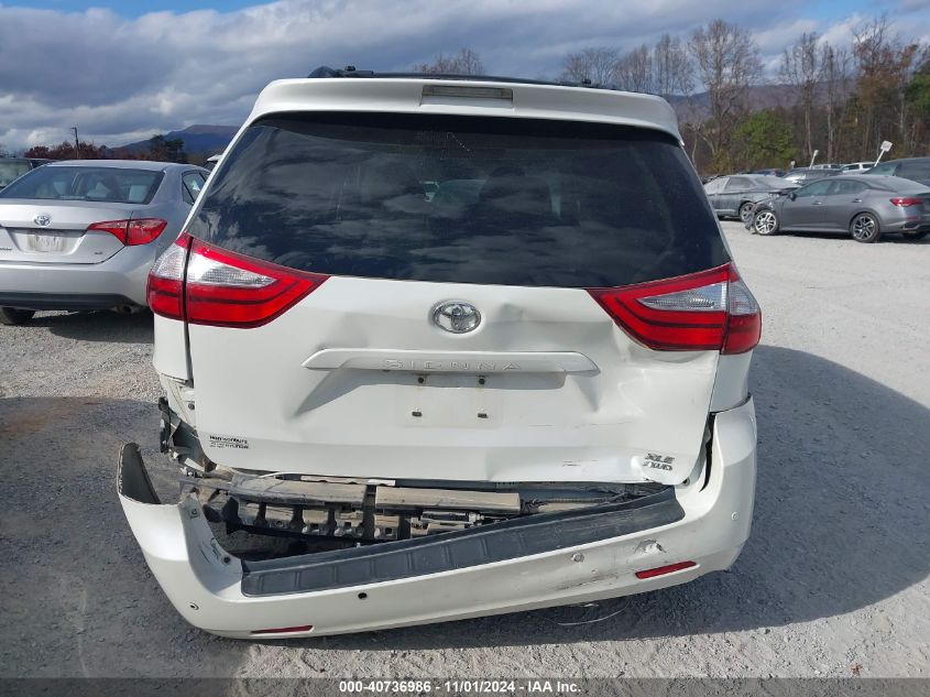 2017 Toyota Sienna Xle/Limited VIN: 5TDDZ3DC8HS155692 Lot: 40736986