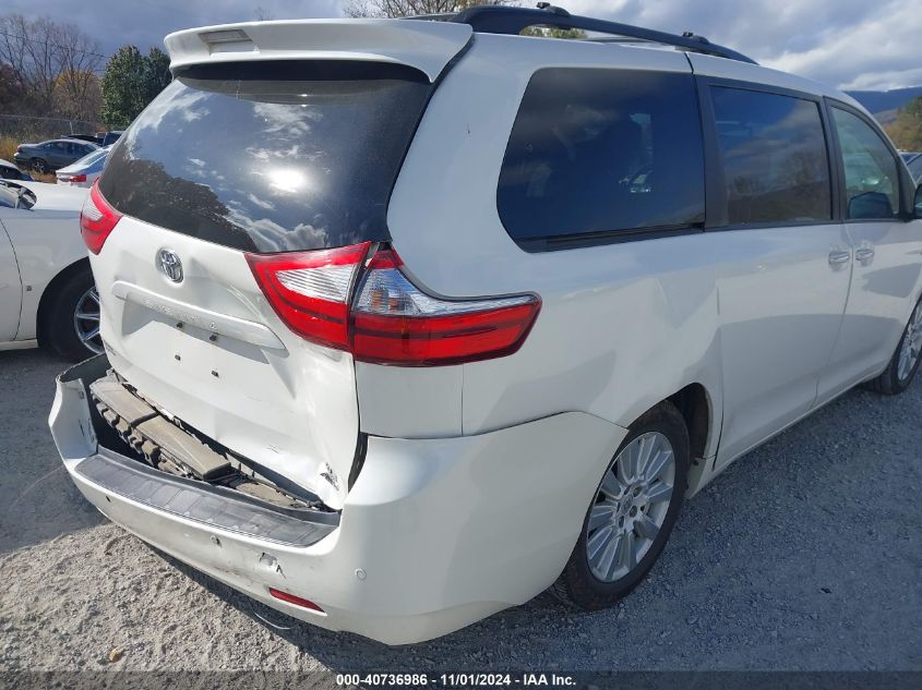 2017 Toyota Sienna Xle/Limited VIN: 5TDDZ3DC8HS155692 Lot: 40736986