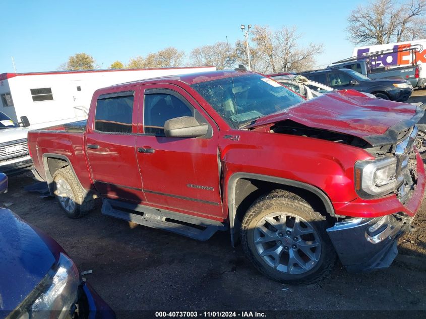 2018 GMC Sierra 1500 Slt VIN: 3GTU2NEC7JG394279 Lot: 40737003