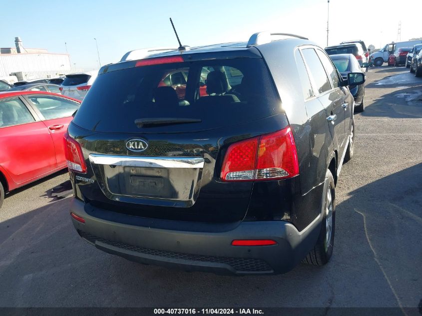 2012 Kia Sorento Lx VIN: 5XYKT4A62CG280898 Lot: 40737016