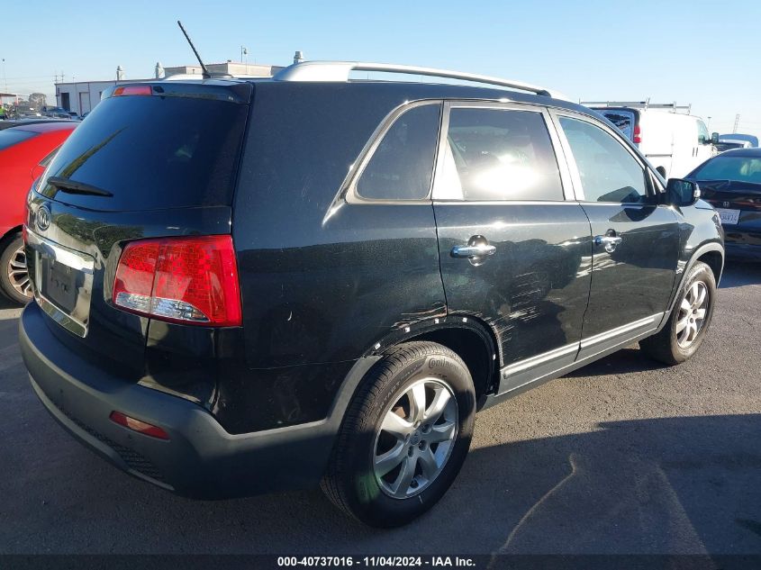 2012 Kia Sorento Lx VIN: 5XYKT4A62CG280898 Lot: 40737016