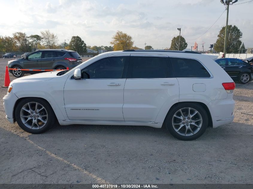 2016 Jeep Grand Cherokee Summit VIN: 1C4RJFJG3GC318626 Lot: 40737019