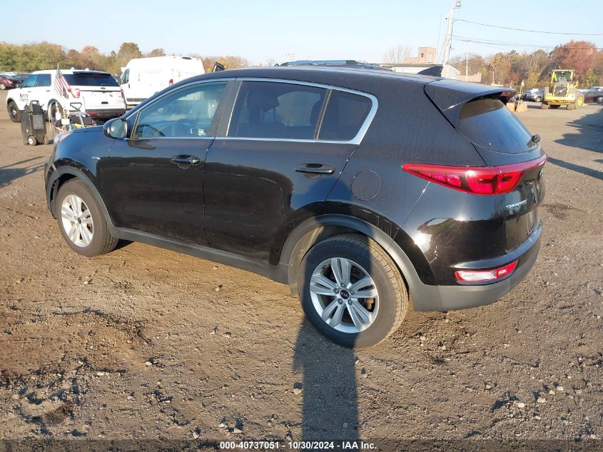 2017 Kia Sportage Lx VIN: KNDPMCAC3H7207465 Lot: 40737051