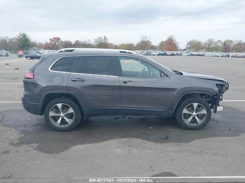 2019 Jeep Cherokee Limited 4X4 VIN: 1C4PJMDX9KD141042 Lot: 40737061