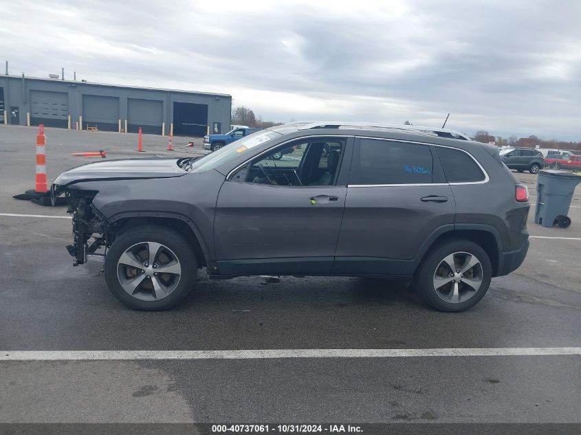 2019 Jeep Cherokee Limited 4X4 VIN: 1C4PJMDX9KD141042 Lot: 40737061