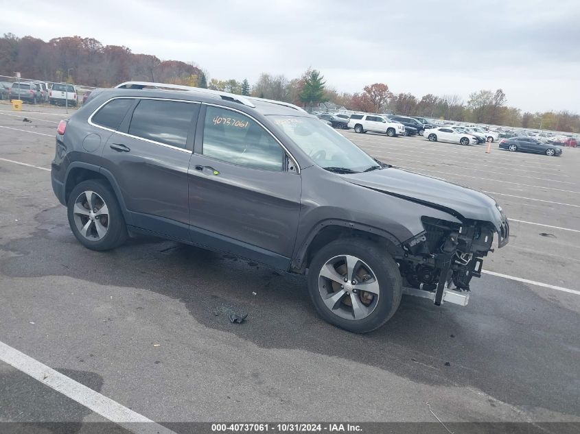 2019 Jeep Cherokee Limited 4X4 VIN: 1C4PJMDX9KD141042 Lot: 40737061