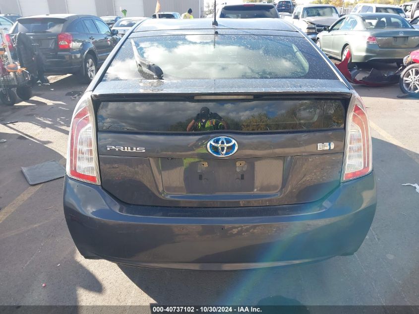 2015 Toyota Prius Two VIN: JTDKN3DU4F2003750 Lot: 40737102