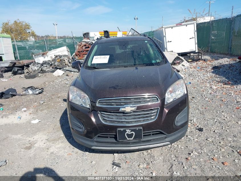 2016 Chevrolet Trax Lt VIN: KL7CJPSBXGB574697 Lot: 40737103