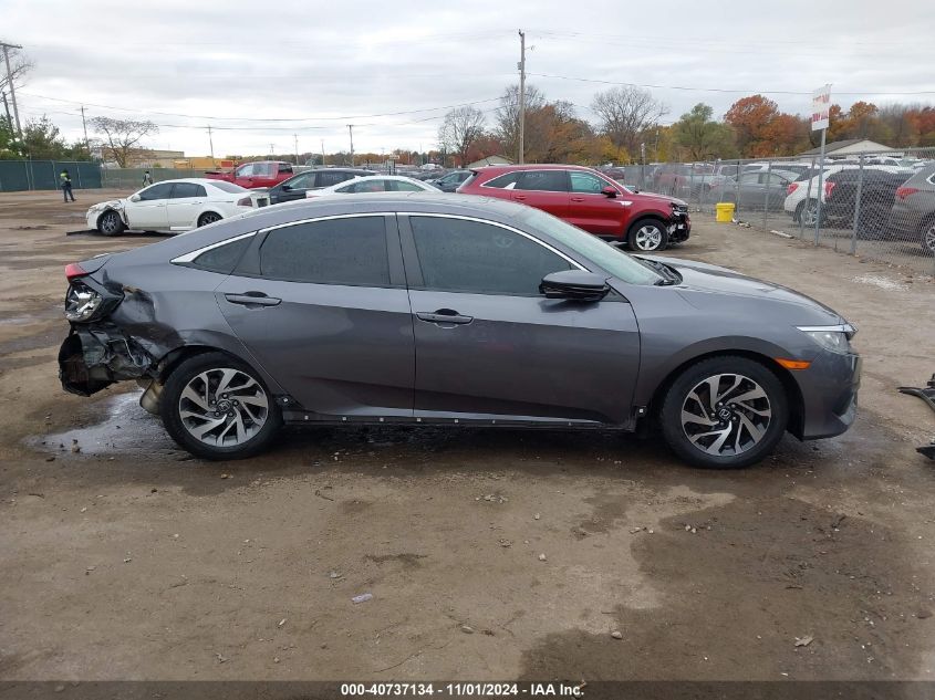 2016 Honda Civic Ex VIN: 19XFC2F75GE020652 Lot: 40737134