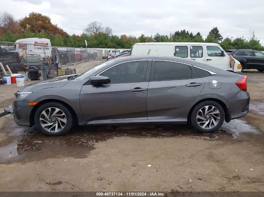 2016 Honda Civic Ex VIN: 19XFC2F75GE020652 Lot: 40737134