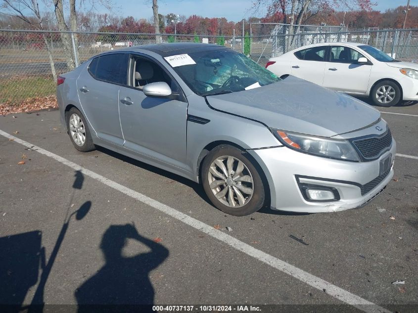 VIN 5XXGN4A73EG334354 2014 KIA Optima, EX no.1