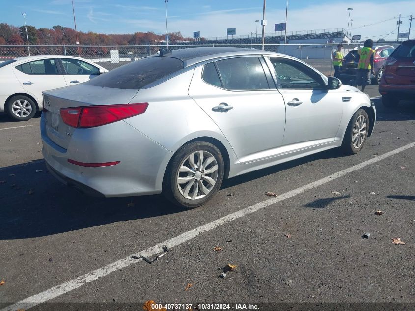 VIN 5XXGN4A73EG334354 2014 KIA Optima, EX no.4