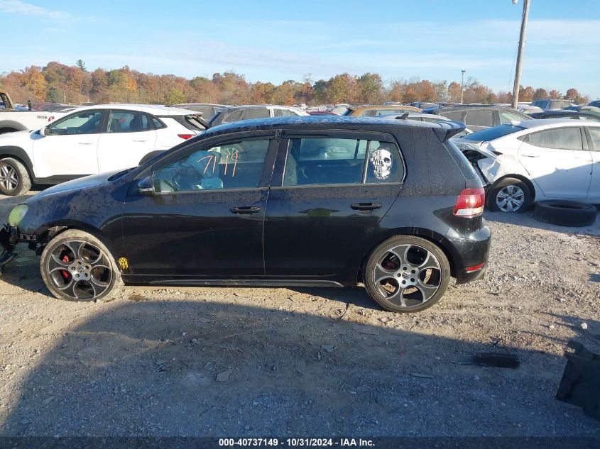 2011 Volkswagen Gti 4-Door VIN: WVWGV7AJ4BW053042 Lot: 40737149