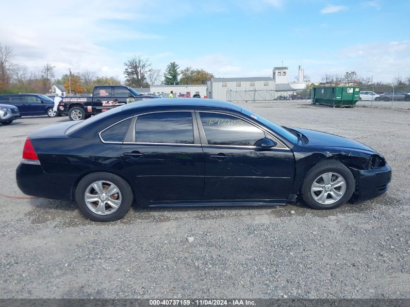 2016 Chevrolet Impala Limited Ls VIN: 2G1WA5E3XG1101254 Lot: 40737159