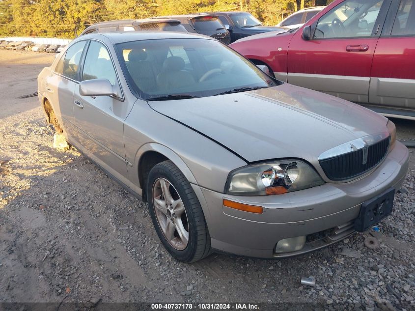 2000 Lincoln Ls V8 Auto VIN: 1LNHM87A5YY842104 Lot: 40737178