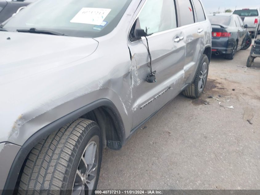 2018 Jeep Grand Cherokee Limited 4X2 VIN: 1C4RJEBG2JC155743 Lot: 40737213