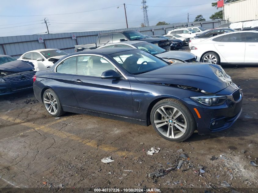 2019 BMW 430I VIN: WBA4Z1C57KEE44986 Lot: 40737226