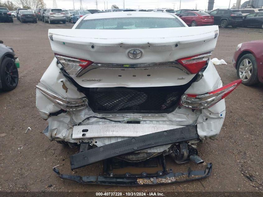 2016 Toyota Camry Se VIN: 4T1BF1FK0GU221280 Lot: 40737228