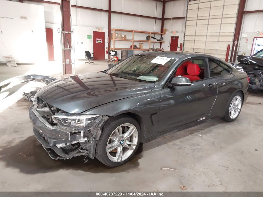 Vin: wba4w7c50kag52579, lot: 41226639, bmw 440i 20192