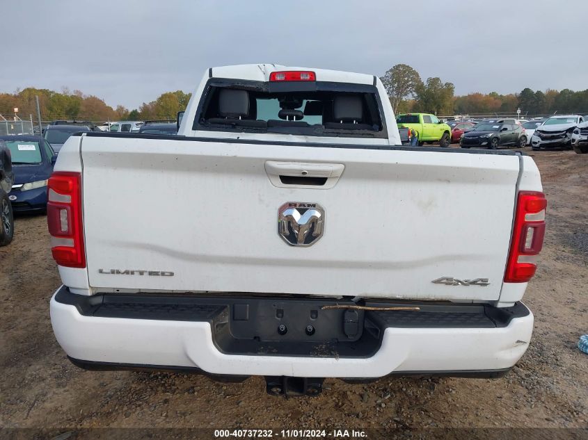 2023 Ram 2500 Limited 4X4 6'4 Box VIN: 3C6UR5SL4PG612906 Lot: 40737232