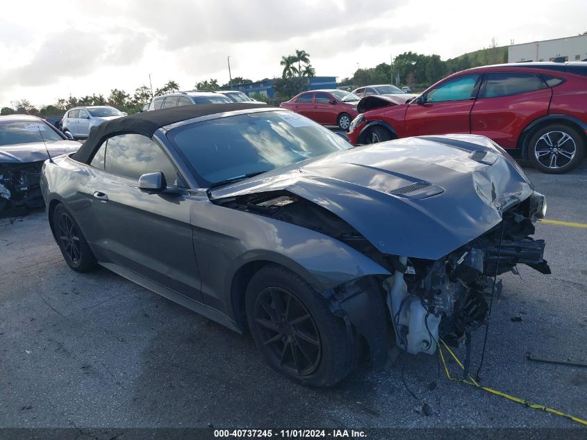 2019 Ford Mustang Ecoboost VIN: 1FATP8UH8K5118784 Lot: 40737245