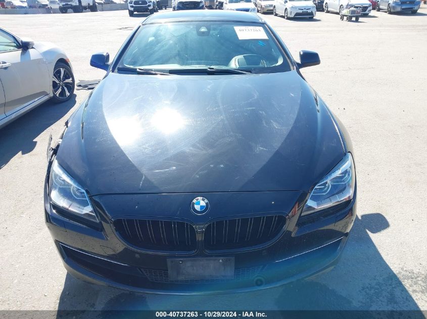 2014 BMW 650I xDrive VIN: WBAYM1C58ED325139 Lot: 40737263