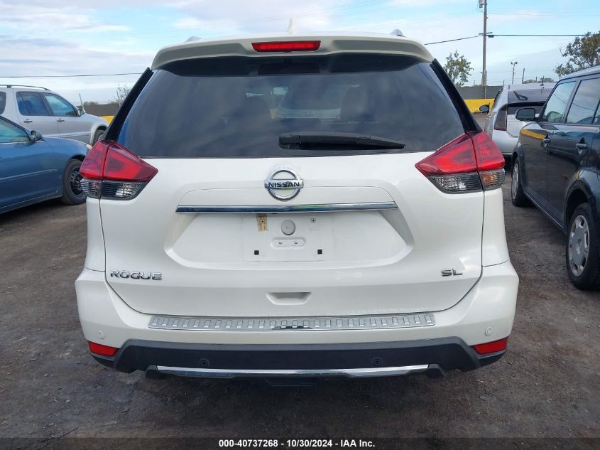 2020 Nissan Rogue Sl Fwd VIN: 5N1AT2MT7LC815421 Lot: 40737268