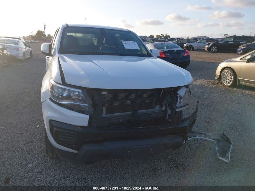 2021 Chevrolet Colorado 2Wd Short Box Wt VIN: 1GCGSBEN4M1239253 Lot: 40737291