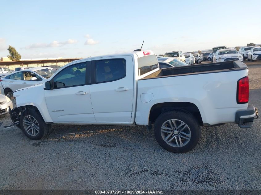 2021 Chevrolet Colorado 2Wd Short Box Wt VIN: 1GCGSBEN4M1239253 Lot: 40737291