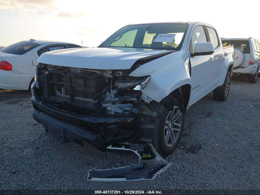 2021 Chevrolet Colorado 2Wd Short Box Wt VIN: 1GCGSBEN4M1239253 Lot: 40737291