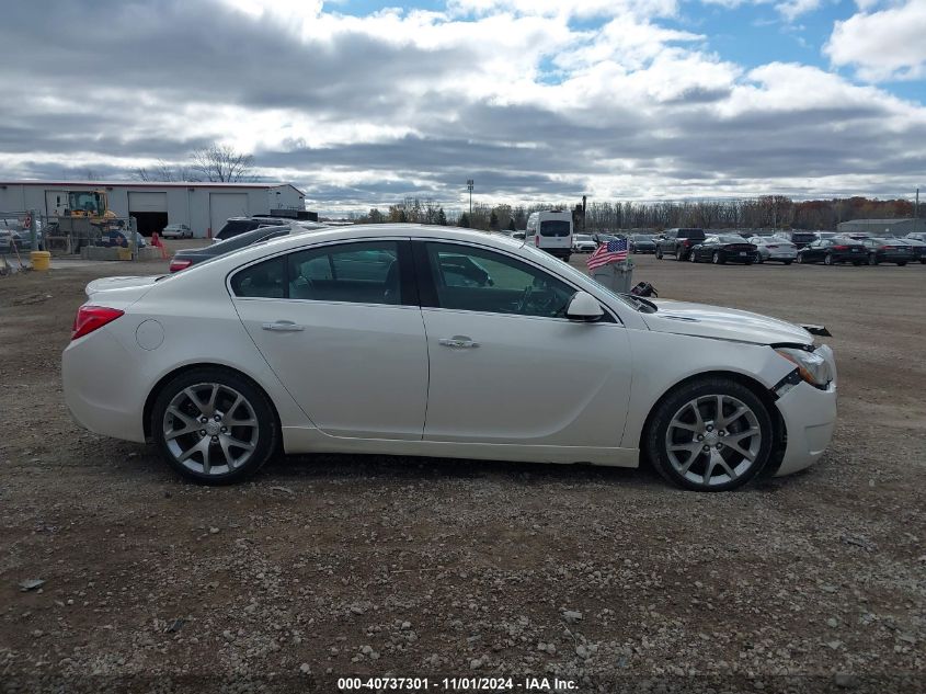 2013 Buick Regal Gs VIN: 2G4GV5GVXD9165771 Lot: 40737301