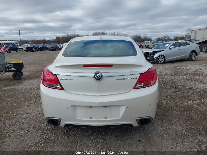 2013 Buick Regal Gs VIN: 2G4GV5GVXD9165771 Lot: 40737301