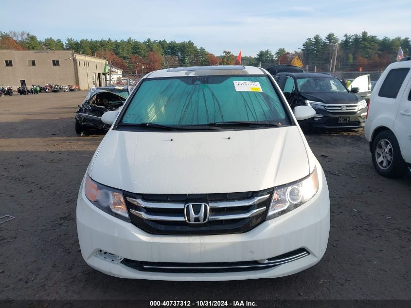 2014 Honda Odyssey Ex-L VIN: 5FNRL5H61EB062553 Lot: 40737312