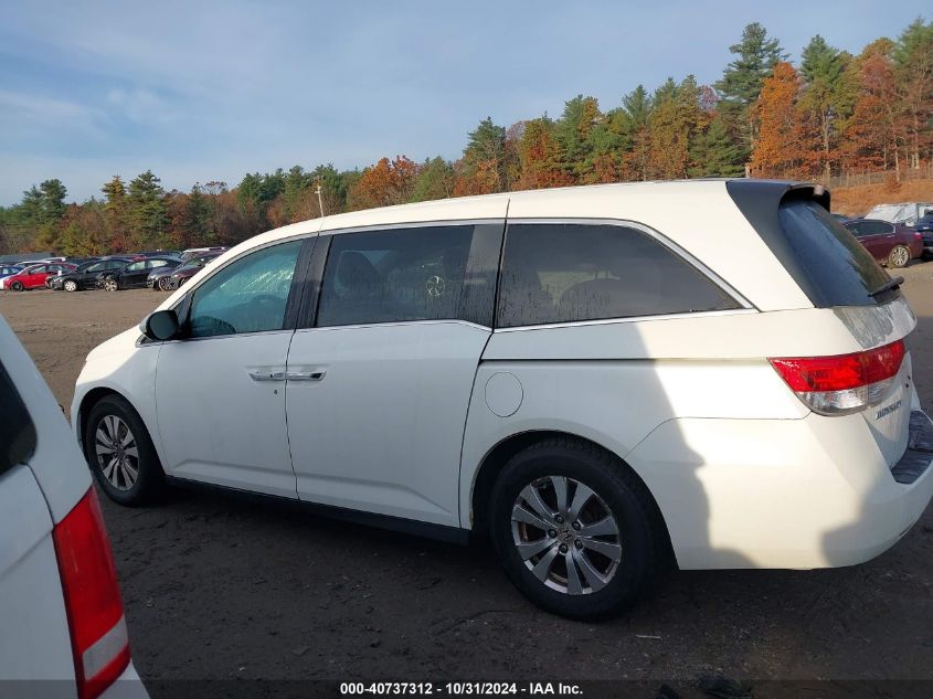 2014 Honda Odyssey Ex-L VIN: 5FNRL5H61EB062553 Lot: 40737312