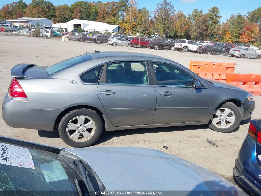 2008 Chevrolet Impala Lt VIN: 2G1WT58K381248501 Lot: 40737343