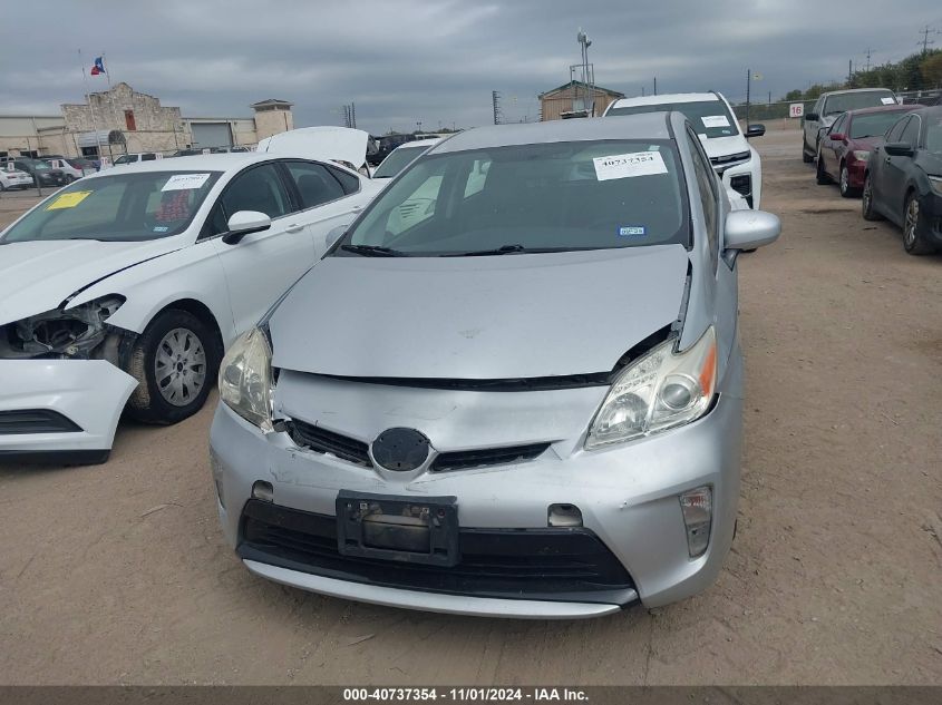 2013 Toyota Prius Two VIN: JTDKN3DU0D5554530 Lot: 40737354