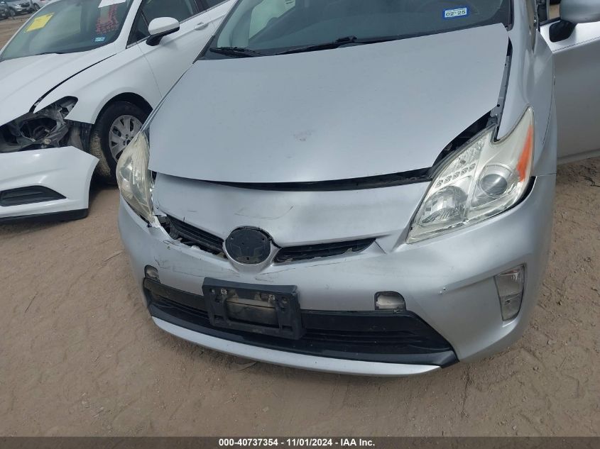 2013 Toyota Prius Two VIN: JTDKN3DU0D5554530 Lot: 40737354