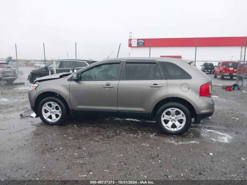 2014 Ford Edge Sel VIN: 2FMDK3JCXEBA49424 Lot: 40737373