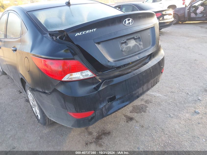 2014 Hyundai Accent Gls VIN: KMHCT4AE4EU751880 Lot: 40737380