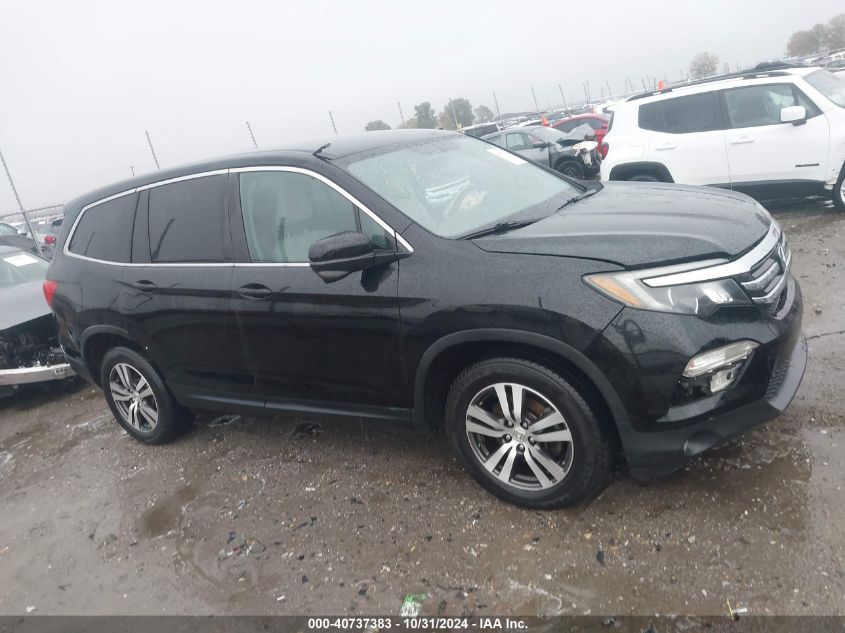 2016 Honda Pilot Ex VIN: 5FNYF6H31GB083291 Lot: 40737383