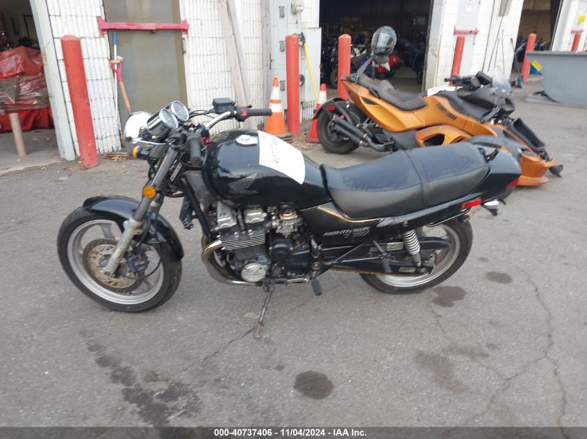 2000 Honda Cb750 VIN: JH2RC3800YM800278 Lot: 40737406