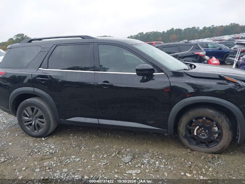 2022 Nissan Pathfinder Sv 2Wd VIN: 5N1DR3BA9NC231320 Lot: 40737422