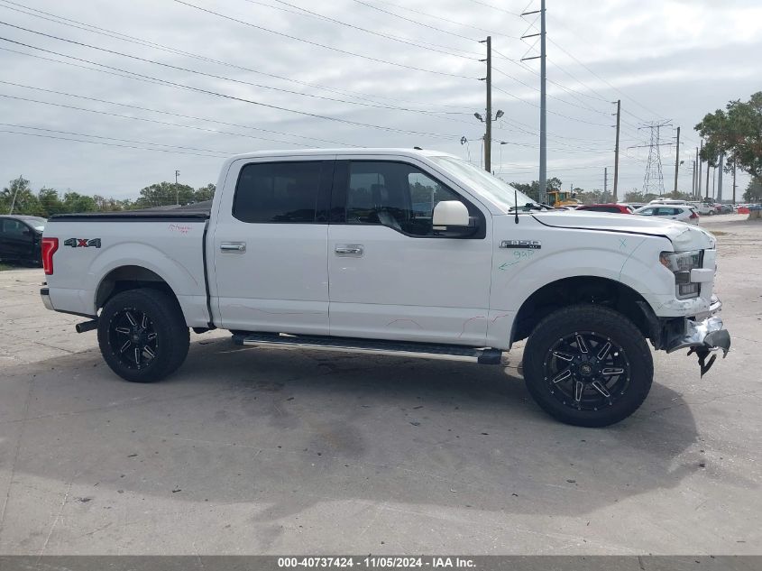 2016 Ford F-150 Xlt VIN: 1FTEW1EF7GKE43199 Lot: 40737424