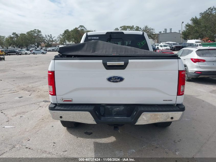 2016 Ford F-150 Xlt VIN: 1FTEW1EF7GKE43199 Lot: 40737424